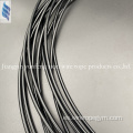 Cable flexible recubierto de chaqueta de nylon negro 4-6 mm